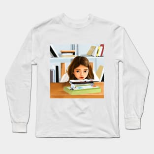 Chocolates are my study buddy Long Sleeve T-Shirt